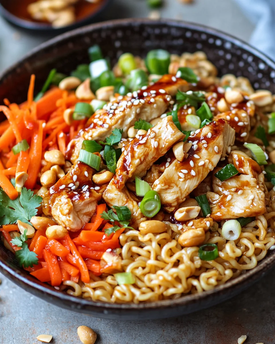 Ramen-Chinesischer Hähnchensalat 18 Ramen-Chinesischer