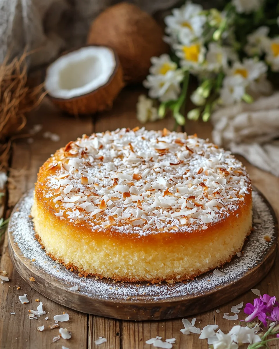 Saftiger Kokosnusskuchen 23 Saftiger