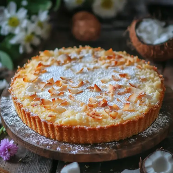 Saftiger Kokosnusskuchen