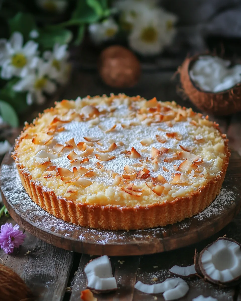 Saftiger Kokosnusskuchen