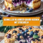 schneller Blaubeer-Quark-Kuchen mit Streuseln 16 Pinterest Hidden Image