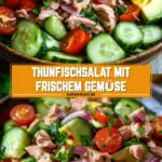 Thunfischsalat mit frischem Gemüse 16 Pinterest Hidden Image