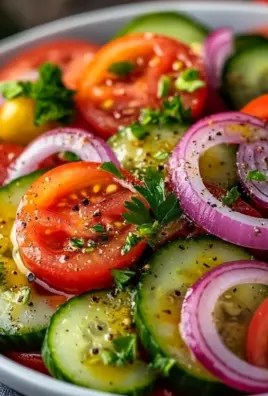 Tomaten-Gurken-Salat 22 Tomaten-Gurken-Salat