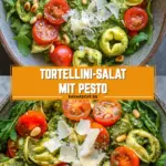 Tortellini-Salat mit Pesto 20 Pinterest Hidden Image