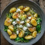 Vegetarische Gnocchi Pfanne mit Spitzkohl