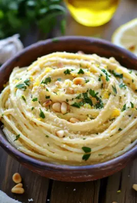 Zitronige Hummus-Pasta