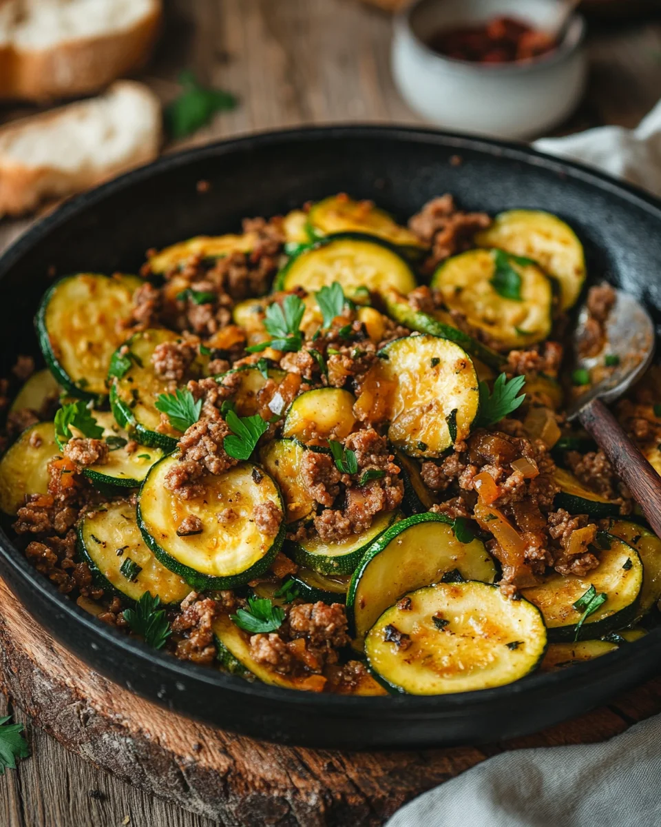Zucchini-Hack-Pfanne 24 Zucchini-Hack-Pfanne