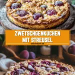Zwetschgenkuchen mit Streusel 20 Pinterest Hidden Image